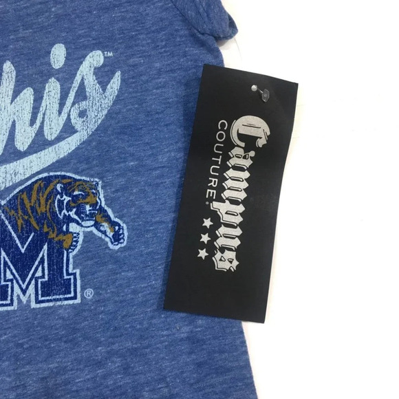 WS42 NWT Memphis Tigers Campus T Shirt Top L - Picture 4 of 5